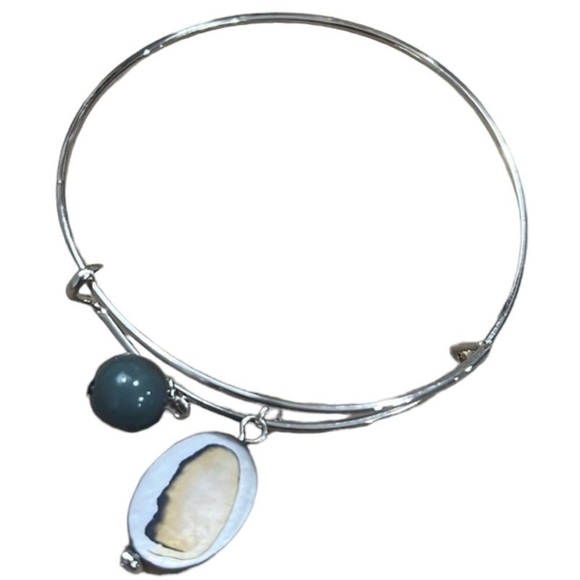 blue/silver metal bracelet - Picture 1 of 4